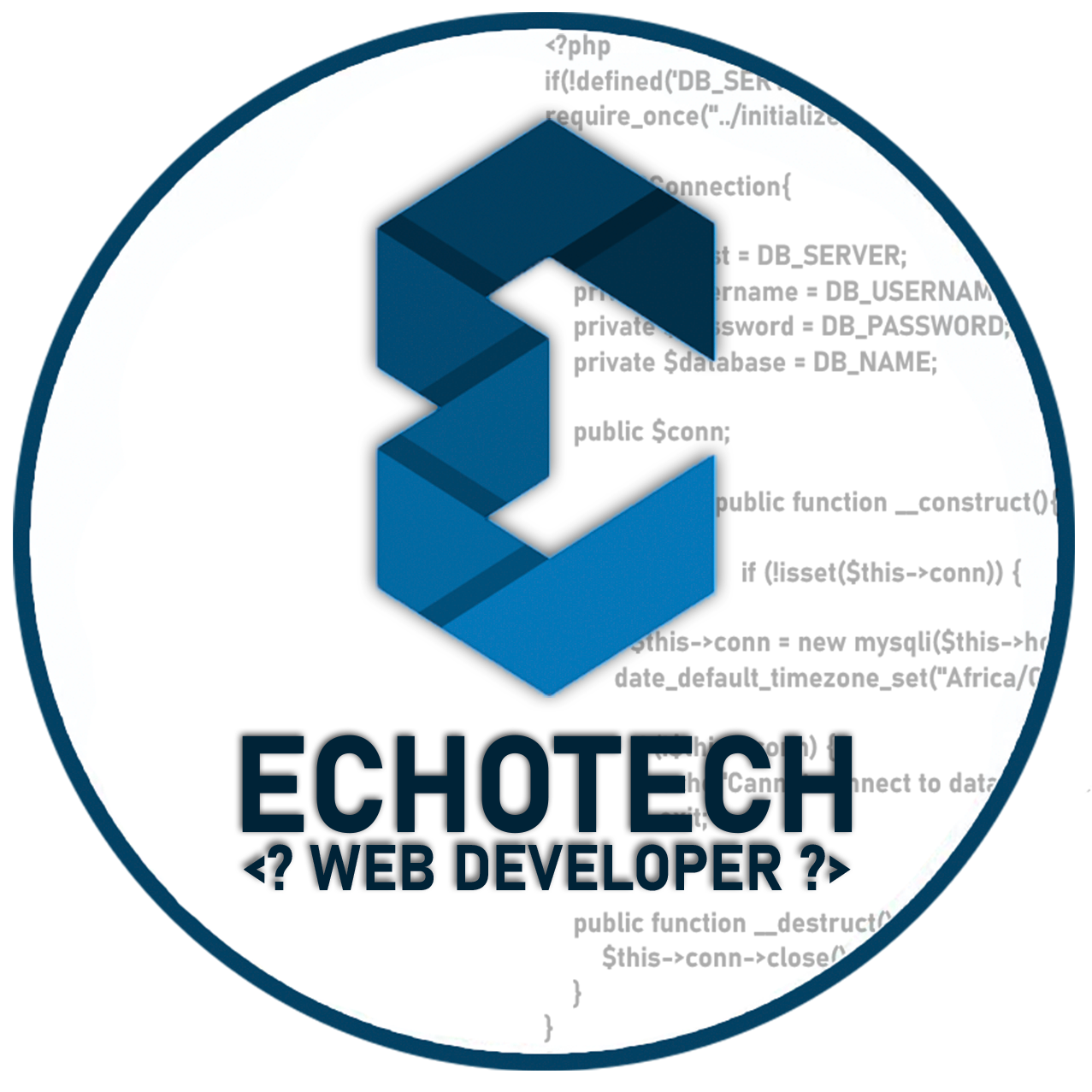 شعار شركة echoTech
